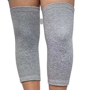 Dolphin Care Knee Cap Knee Pain Support Running Injury Arthritis Protection and Exercise for Men and Women (Grey XL)