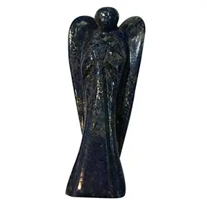 Sahib Healing Crystals Lapis Lazuli Angel 3 Inches Stone for Vastu Reiki Healing Feng Shui Meditation Wealth Positivity