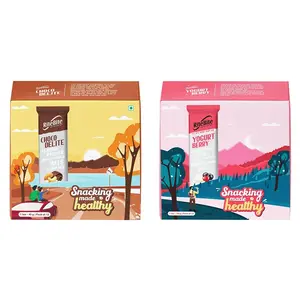 RiteBite Choco Delite Bars (480 g Pack of 12) & RiteBite Yogurt Berry Bar (420 g Pack of 12)