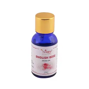 Vispy The Scent of Peace English Rose Scented Aroma Oil - 15 ml Clear
