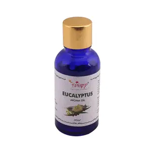 Vispy The Scent of Peace Eucalyptus Scented Aroma Oil - 30 ml Clear
