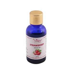 Vispy The Scent of Peace Strawberry Scented Aroma Oil - 30 ml Clear