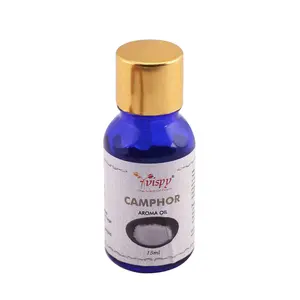 Vispy The Scent of Peace Camphor Scented Aroma Oil - 15 ml Clear