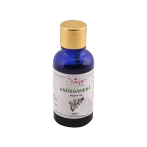 Vispy The Scent of Peace Rajanigandha Scented Aroma Oil - 30 ml Clear