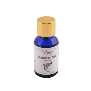 Vispy The Scent of Peace Rajanigandha Scented Aroma Oil - 15 ml Clear