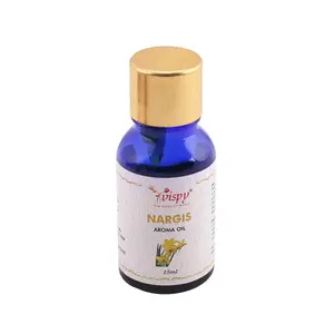Vispy The Scent of Peace Nargis Scented Aroma Oil - 15 ml Clear