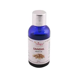 Vispy The Scent of Peace Sandal Scented Aroma Oil - 30 ml Clear
