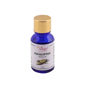 Vispy The Scent of Peace Eucalyptus Scented Aroma Oil - 15 ml Clear