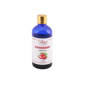 Vispy The Scent of Peace Strawberry Scented Oil - 100 ml Clear