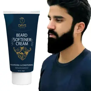 7 Days Beard Softener Cream - Softens and nourishes your beard Long lasting miniaturization and shine for nourished