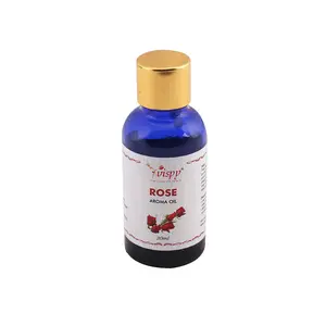 Vispy The Scent of Peace Rose Scented Oil - 30 ml Clear