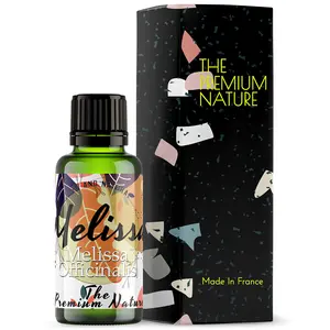 The Premium Nature Melissa Essential Oil - for Healthier Skin Restful Sleep & Stress Free Days (30ml) - Pure Natural Therapeutic Grade Melissa Essential Oil for Aromatherapy Diffuser & Topical Use