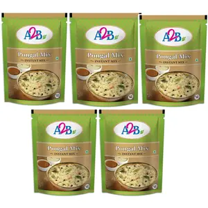Adyar Anand Bhavan Sweets and Snacks A2B Pongal Mix - Pack of 05 x 200 gm