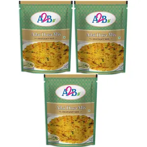 Adyar Anand Bhavan Sweets and Snacks A2B Adai Dosa Mix (Pack of 03 x 200 g)