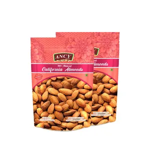 Ancy 100% Natural Quality Raw Almonds/Badam Dryfruits 500g (2x250g)