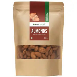 Cape Fresh Almonds 250g | Whole | Natural | Pure | Raw | Kernels