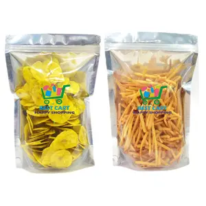 Best Cart-Happy shopping - Kerala Tapioca chips (kappa) 150 Grams Kerala Banana Chips coconut oil 150 Grams Total 300 Grams