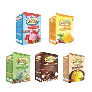 Strawberry + Mango + Pista + Chocolate + Rajbhog Ice Cream Powder 500 g (Pack of 5)