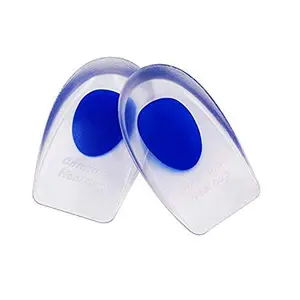 ELRINZA j Heel Spur Shoe Support Pad for Men and Women Silicone Gel Heel Pads Protector Insole Cups For Plantar Fasciitis Heel Swelling Pain Relief