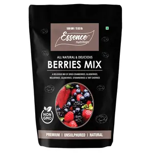 Essence Nutrition Exotic International Berries Mix (500 Grams) - Unsulphured