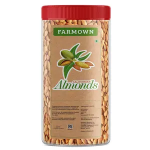 Farmown Almond California Jumbo Size Almonds (500 Grams)