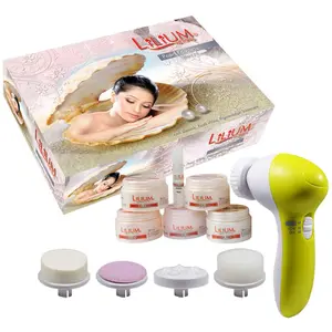 Lilium Pearl Glow Facial Kit 130gm With Face Massager