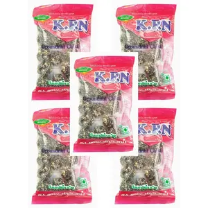 KPN Kovilpatti Ellu Urundai Black Sesame Chikki Candy Balls - Pack of 5 x 10 Pieces