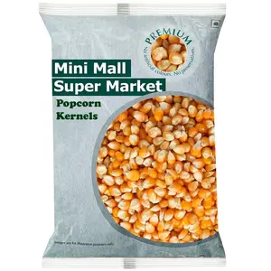 MiniMall Super Market Popcorn Kernels/Unpopped Popcorn Seeds/Makki (500 Gm)