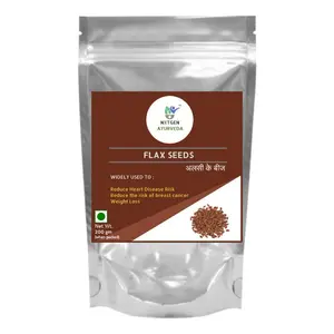 Nxtgen Ayurveda Flax Seeds Pure - 200 gm