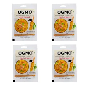OGMO 4 Pack Desi Brunch Snack 'N' Poha