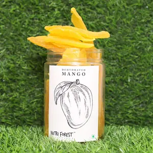 Nutri Forest Dried Mango - Dehydrated Mango ( Dry Fruits ) (500 Grams)