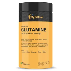 MyFitFuel L-Glutamine (3000 mg) 120 Capsules