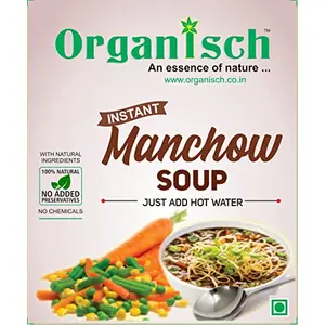 Organisch Manchow Soup | 200 gm| Ready to Serve| No Added Preservative (200)