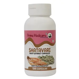 Prima Medicare Shatavari Root Extract Capsules for Boost our Immune System