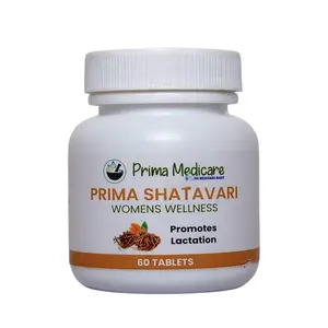 Prima Medicare Shatavari Extract Tablet | A Herbal Supplement For Women Health