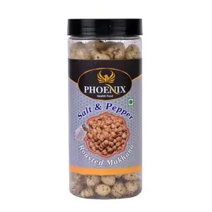 Phoenix Roasted Makhana Salt & Pepper Flavor Fox Nuts 100g
