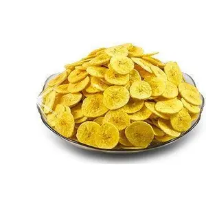 Roods Fresh Kerala Banana Chips Made in 100% Pure & Natural Coconut Oil 250 Grams)