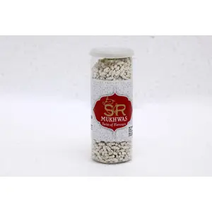 SIMPLY RAW Peppermint Coated Fennel Seeds White Saunf Madrasi Sauf (Pack of 210 Gram )
