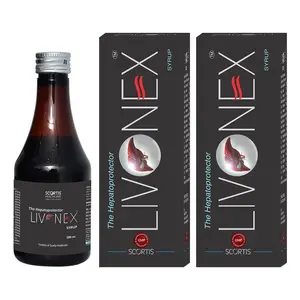 SCORTIS HEALTH CARE Livonex Syrup (Liver Tonic)- 200 ml X 2
