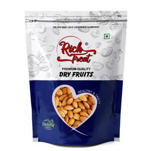 Rich Treat Dry Fruits Jumbo Almonds - Badam (200 gm)
