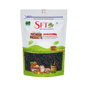 SFT Black Raisin (Afghani Seedless) Dry Grapes 500 Gm
