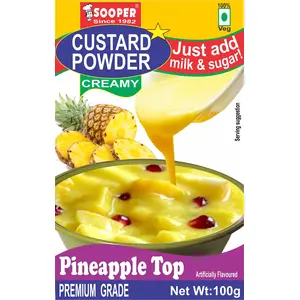 SOOPER Custard Powder Pineapple TOP Custard Powder