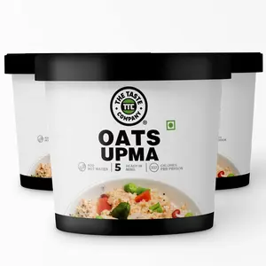 TheTasteCompany Oats Upma - Ready to Eat | Instant Food | Taste Company (Pack of 3)