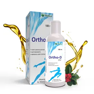 Ultra Healthcare Ayurvedic Herbal Ortho-D Oil for Joint & Muscular Pain Relief | Anti-Rheumatic-60 ml