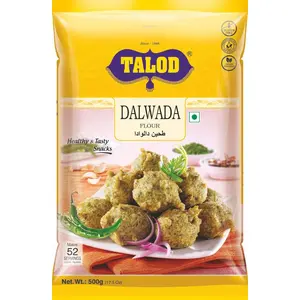 Talod InstantDalwada Mix Flour - Ready to Cook Dalwada - Gujarati Snack Food (500gm - Pack of 3)