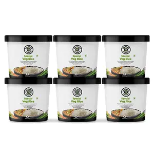 TheTasteCompany Special Veg Rice - Ready to Eat | Instant Food | Taste Company (Pack of 6)