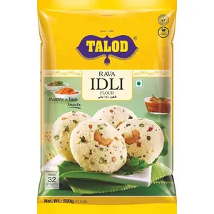 Talod Instant Rava Idli Mix Flour - Ready to Cook Rava Idli - Gujarati Snack Food (500gm - Pack of 3)