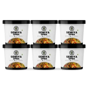 TheTasteCompany Semiya Upma - Ready to Eat | Instant Food | Taste Company (Pack of 6)