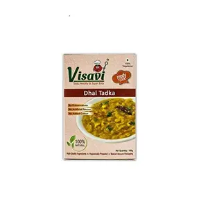 Visavi Food Ventures Tasty Healthy & Super Easy Dhal Tadka Ready to Cook (100g)