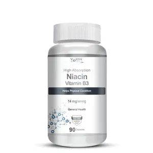 Vokin Biotech Niacin Vitamin B3 90 Veg. Capsules